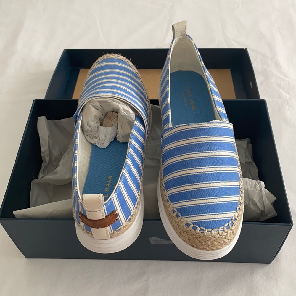 ❌SOLD❌ Cole Haan Ella Grand Striped Espadrille